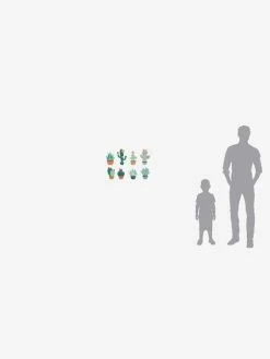 8 Grands Stickers Cactus Vert / Multicolore - Vertbaudet -Philips Shop 8 grands stickers cactus 1