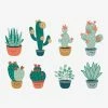 8 Grands Stickers Cactus Vert / Multicolore - Vertbaudet 2 8 Grands Stickers Cactus Vert / Multicolore - Vertbaudet -Philips Shop 8 grands stickers cactus
