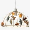Abat-jour Pour Suspension Cage à Oiseau MA CABANE Gold - Vertbaudet -Philips Shop abat jour pour suspension cage a oiseau ma cabane