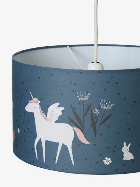 Abat-jour Pour Suspension FORÊT ENCHANTEE Bleu - Vertbaudet 5 Abat-jour Pour Suspension FORÊT ENCHANTEE Bleu - Vertbaudet – Image 3