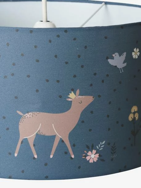 Abat-jour Pour Suspension FORÊT ENCHANTEE Bleu - Vertbaudet 6 Abat-jour Pour Suspension FORÊT ENCHANTEE Bleu - Vertbaudet – Image 4