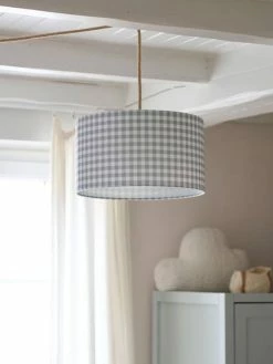 Abat-jour Pour Suspension Vichy Bleu - Vertbaudet -Philips Shop abat jour pour suspension vichy 3