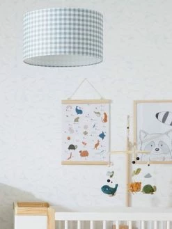 Abat-jour Pour Suspension Vichy Bleu - Vertbaudet -Philips Shop abat jour pour suspension vichy 5