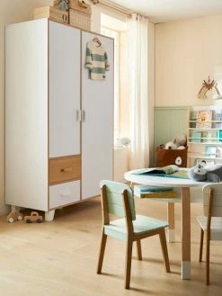 Armoire 2 Portes + 2 Tiroirs LIGNE HOPLA Blanc - Vertbaudet 11 Armoire 2 Portes + 2 Tiroirs LIGNE HOPLA Blanc - Vertbaudet -Philips Shop armoire 2 portes 2 tiroirs ligne hopla 3