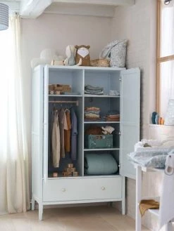 Armoire 2 Portes LIGNE PARISIENNE Vert D'eau - Vertbaudet -Philips Shop armoire 2 portes ligne parisienne 5