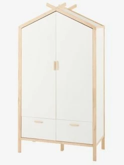 Armoire Cabane ROBINSON Blanc Mate - Vertbaudet -Philips Shop armoire cabane robinson 2
