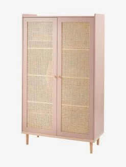 Armoire Cannage LIGNE POÉSIE Rose - Vertbaudet