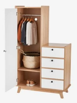 Armoire Vintage Blanc Clair Uni - Vertbaudet -Philips Shop armoire vintage 5