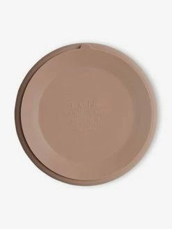 Assiette Compartimentée MUSHIE En Silicone Beige - Mushie -Philips Shop assiette compartimentee mushie en silicone 2