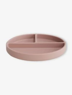 Assiette Compartimentée MUSHIE En Silicone Beige - Mushie -Philips Shop assiette compartimentee mushie en silicone 4