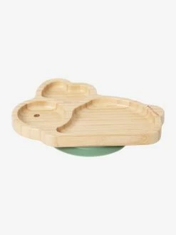 Assiette En Bambou Lapin Naturel - Vertbaudet -Philips Shop assiette en bambou lapin 2