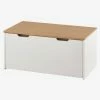 Banc Coffre De Rangement Sur Roulettes Blanc/bois - Vertbaudet 2 Banc Coffre De Rangement Sur Roulettes Blanc/bois - Vertbaudet -Philips Shop banc coffre de rangement sur roulettes