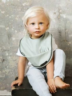 Bavoir Avec Poche ELODIE DETAILS Vert Pâle/lapin (mineral Green - Elodie Details -Philips Shop bavoir avec poche elodie details 2