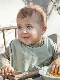 Bavoir Avec Poche ELODIE DETAILS Vert Pâle/lapin (mineral Green - Elodie Details -Philips Shop bavoir avec poche elodie details 3