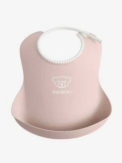 Bavoir Avec Récupérateur BABYBJORN Rose Pastel - Baby Bjorn -Philips Shop bavoir avec recuperateur babybjorn 3