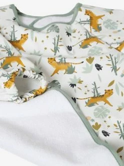 Bavoir Manches Longues VERTBAUDET Imprimé Tigres - Vertbaudet -Philips Shop bavoir manches longues vertbaudet 2