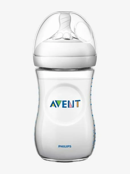 Biberon 260 Ml Philips AVENT Natural Sans BPA Transparent - Philips Avent 3 Biberon 260 Ml Philips AVENT Natural Sans BPA Transparent - Philips Avent