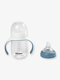 Biberon D'apprentissage 2 En 1 (210 Ml) BEABA Vert Sauge - Beaba -Philips Shop biberon dapprentissage 2 en 1 210 ml beaba 2