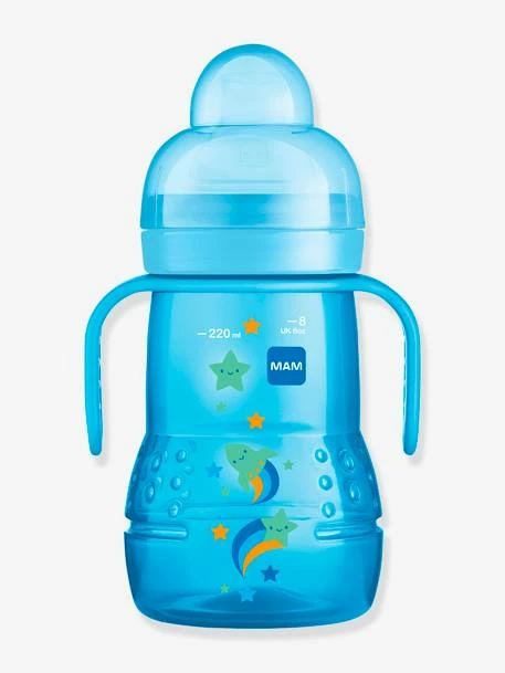 Biberon De Transition 220 Ml MAM Trainer+ Avec Anses Bleu - Mam 4 Biberon De Transition 220 Ml MAM Trainer+ Avec Anses Bleu - Mam – Image 2