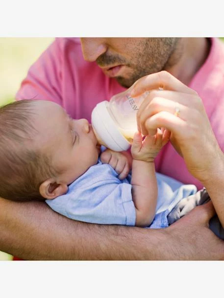 Biberon Verre 120 Ml Philips AVENT Natural Sans BPA Transparent - Philips Avent 5 Biberon Verre 120 Ml Philips AVENT Natural Sans BPA Transparent - Philips Avent – Image 3