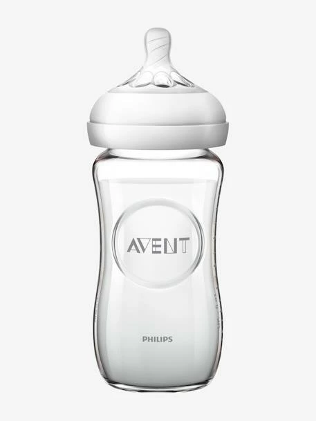 Biberon Verre 240 Ml Philips AVENT Natural Sans BPA Transparent - Philips Avent 5 Biberon Verre 240 Ml Philips AVENT Natural Sans BPA Transparent - Philips Avent – Image 3