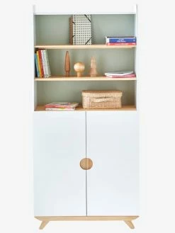 Bibliothèque 2 Portes Avec étagères Moonlight Blanc - Vertbaudet -Philips Shop bibliotheque 2 portes avec etageres moonlight 3