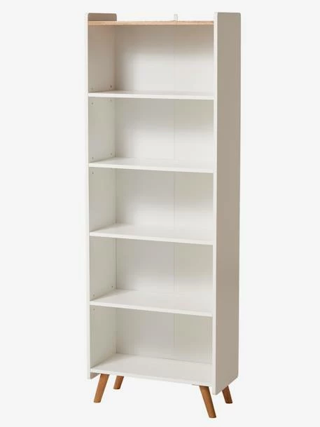 Bibliothèque LIGNE CONFETTI Blanc / Bois - Vertbaudet 4 Bibliothèque LIGNE CONFETTI Blanc / Bois - Vertbaudet – Image 2