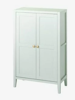 Bibliothèque / Petite Armoire 2 Portes LIGNE PARISIENNE Vert D'eau - Vertbaudet