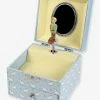 Boîte à Musique Cube Le Petit Prince Et Le Mouton - TROUSSELIER Bleu Pâle - Toutes Les Marques -Philips Shop boite a musique cube le petit prince et le mouton trousselier