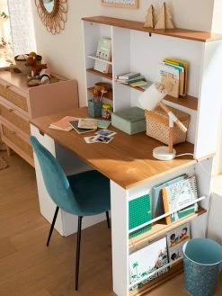 Bureau Enfant Avec Rangements LIGNE PIROUETTE Blanc - Vertbaudet -Philips Shop bureau enfant avec rangements ligne pirouette 3