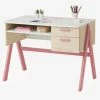 Bureau Enfant Coloriage Rose - Vertbaudet -Philips Shop bureau enfant coloriage