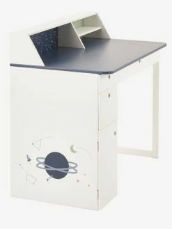 Bureau Enfant COSMOS Blanc Clair Uni Avec Decor - Vertbaudet -Philips Shop bureau enfant cosmos 2