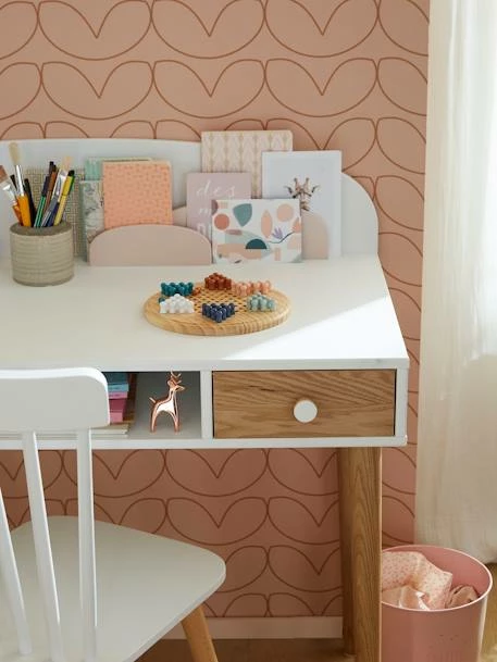 Bureau Enfant LIGNE CONFETTI Blanc - Vertbaudet 7 Bureau Enfant LIGNE CONFETTI Blanc - Vertbaudet – Image 5