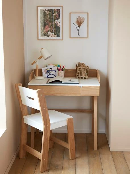 Bureau Enfant Vintage Blanc - Vertbaudet 6 Bureau Enfant Vintage Blanc - Vertbaudet – Image 4