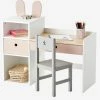 Bureau Maternelle BUNNY Blanc - Vertbaudet -Philips Shop bureau maternelle bunny
