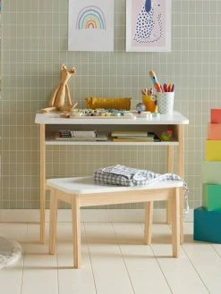 Bureau Maternelle ECOLIER Blanc - Vertbaudet 11 Bureau Maternelle ECOLIER Blanc - Vertbaudet -Philips Shop bureau maternelle ecolier 3