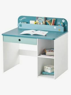 Bureau Maternelle ROAAR Blanc Moyen Uni Avec Decor - Vertbaudet -Philips Shop bureau maternelle roaar 3