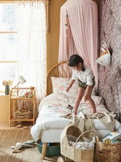 Cadre De Lit LIGNE CONFETTI Blanc/bois - Vertbaudet -Philips Shop cadre de lit ligne confetti 2