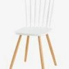 Chaise Enfant Basic, Assise H 45 Cm Blanc/bois - Vertbaudet -Philips Shop chaise enfant basic assise h 45 cm