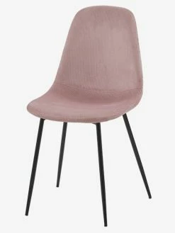Chaise Enfant En Velours Côtelé Soft Rose - Vertbaudet -Philips Shop chaise enfant en velours cotele soft 3