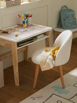 Chaise Fausse Fourrure Maternelle Ivoire - Vertbaudet -Philips Shop chaise fausse fourrure maternelle 3