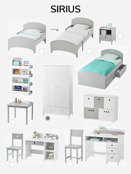 Chaise Maternelle, Assise H. 30 Cm LIGNE SIRIUS Blanc - Vertbaudet 6 Chaise Maternelle, Assise H. 30 Cm LIGNE SIRIUS Blanc - Vertbaudet – Image 4