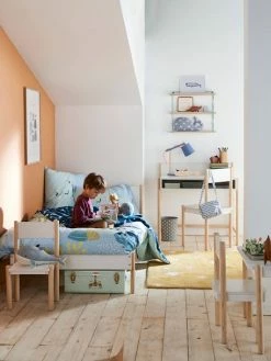 Chaise Maternelle Pour Table De Jeu LIGNE WOODY Blanc - Bois - Vertbaudet -Philips Shop chaise maternelle pour table de jeu ligne woody 4