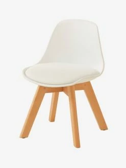 Chaise Maternelle Scandinave, Assise H 31,5 Cm Blanc - Vertbaudet