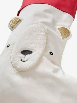 Chaussette De Noël Personnalisable Ours Blanc - Vertbaudet -Philips Shop chaussette de noel personnalisable ours 3
