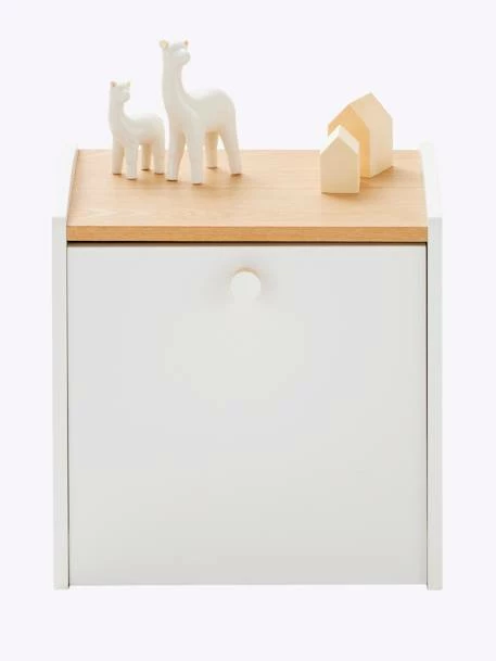 Chevet Avec Bac à Roulettes LIGNE CONFETTI Blanc - Vertbaudet 3 Chevet Avec Bac à Roulettes LIGNE CONFETTI Blanc - Vertbaudet