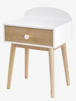 Chevet Avec Poignées Personnalisables LIGNE CONFETTI Blanc - Vertbaudet