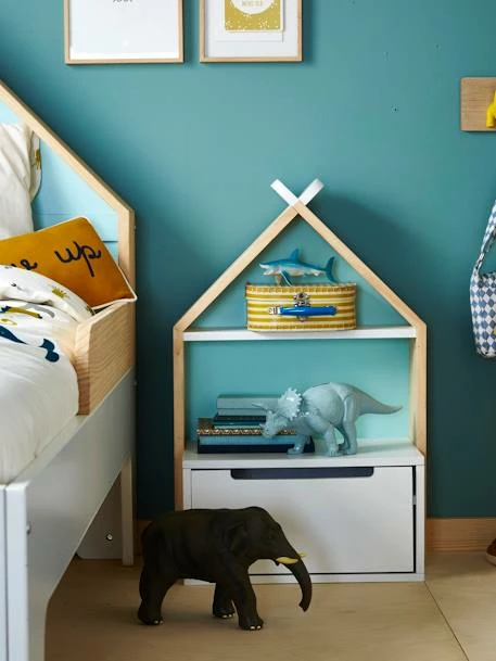 Chevet Enfant Fond Réversible Bleu Ou Rose LIGNE TIPILI Blanc - Vertbaudet 7 Chevet Enfant Fond Réversible Bleu Ou Rose LIGNE TIPILI Blanc - Vertbaudet – Image 5