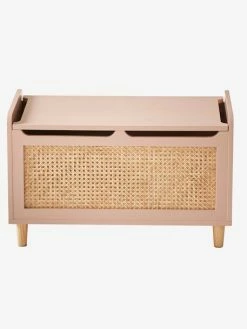 Coffre à Jouets Cannage LIGNE POÉSIE Rose - Vertbaudet -Philips Shop coffre a jouets cannage ligne poesie 4