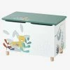 Coffre à Jouets Jungle Paradise Blanc / Vert - Vertbaudet -Philips Shop coffre a jouets jungle paradise
